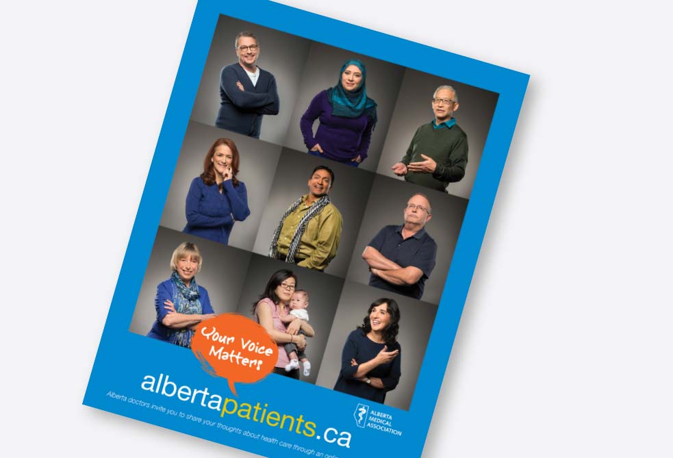 Alberta Patients Print Design